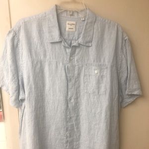 Roundtree & Yorke Casual Short Sleeve Blue XL